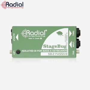 RADIAL StageBug SB-2 | 래디얼 SB2 패시브 DI 박스| 레디얼 레디알 다이렉트 박스