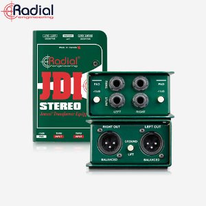 RADIAL JDI Stereo | 레디알 스테레오 패시브 D.I 다이렉트 박스 |래디얼 레디알 정품