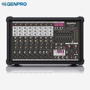 GENPRO GBX-1200 / GBX1200 / GBX 1200 / 젠프로 파워드 믹서 / 지엔에스일렉트로닉스 / 600W + 600W / USB지원