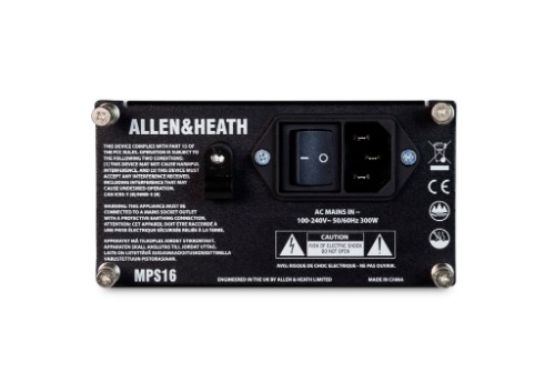 ALLEN&amp;HEATH MPS-16 | A&amp;H 알렌앤히스 MPS16 | DX32 및 SCALSS 전용 여행용 전원 공급장치 | 알렌헤스 정품