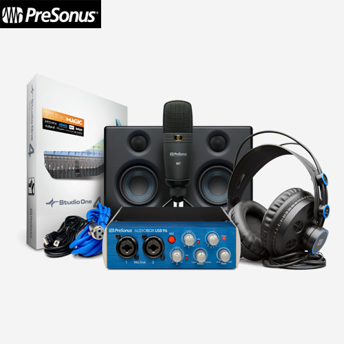 Presonus AudioBox USB 96 Studio Ultimate / 프리소너스 오디오 인터페이스 번들