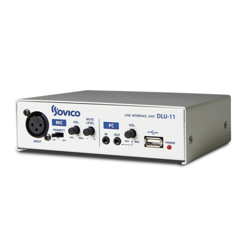 SOVICO DLU-11 / DLU11 / PC 연결용 라인 인터페이스 / 전관방송 시스템 / 소비코 공식대리점