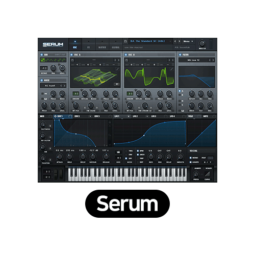 Xfer Records SERUM / Xfer Records / SERUM / SERUM Box Version / 가이드북 / Advanced Wavetable Synthesizer / 정품 / 공식대리점