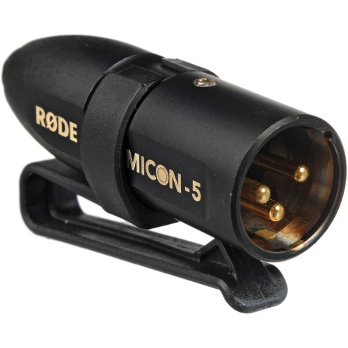 RODE Micon-5 / Micon5 / HS1 헤드셋 마이크 및 라발리에을 사용 할 수 있는 커넥터 / 팬텀파워 지원 / 로데 케이블 / 공식대리점