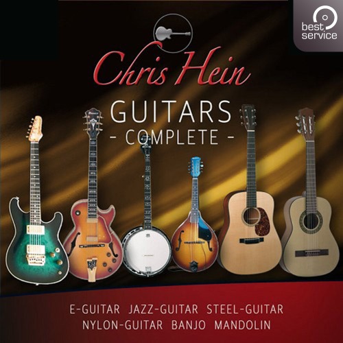 Best Service Chris Hein Guitars /	기타 샘플 라이브러리 / 정품 / 가상악기