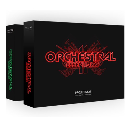 ProjectSAM Orchestral Essentials Pack / Orchestral essentials의 volume 1과 2 사운드 라이브버리 번들 / 정품