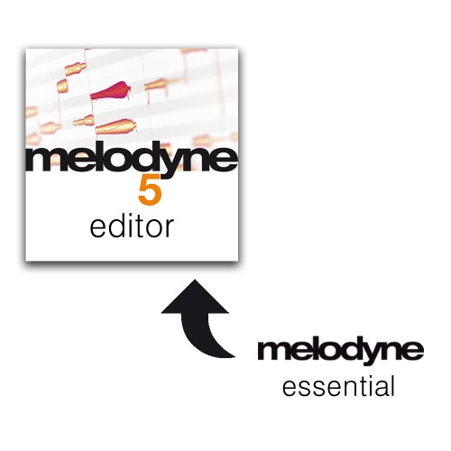 Celemony Melodyne 5 editor Upgrade from Melodyne essential