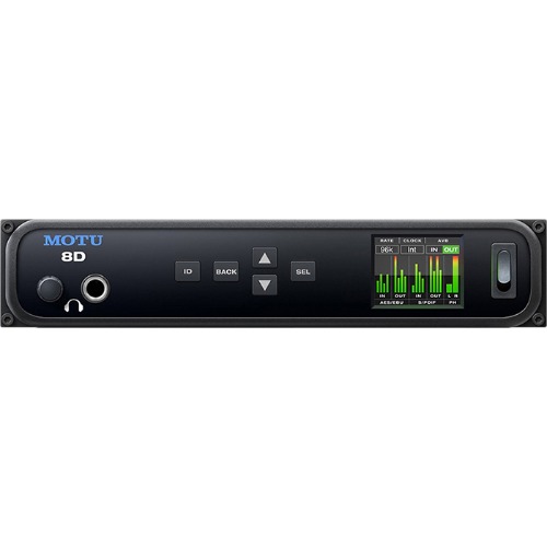 MOTU 8D / 8-in/8-out AES3 / SPDIF / USB / AVB-TSN 오디오 인터페이스 / 정품 / 인터페이스