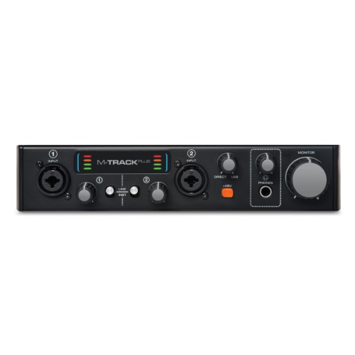 M-Audio M-Track Plus II / 	24-bit/96kHz 2-채널 USB 오디오 인터페이스 / 엠오디오 / 정품 / 미디