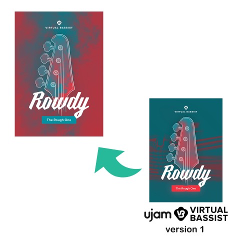 UJAM ROWDY V2 Upgrade From ROWDY V1 / ROWDY V1에서 ROWDY V2 로 업그레이드하는 용도 / 정품