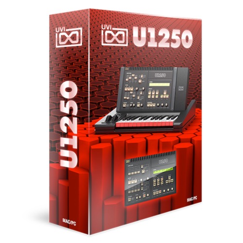 UVI U1250 / K250과 K1000으로부터 제작된 155개의 프리셋을 제공하는 빈티지 신디사이저 / 정품