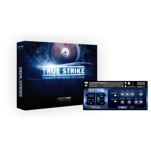 ProjectSAM True Strike 1 / 영화, 게임, TV 프로듀서를 위한 오케스트라 퍼커션 사운드 / 정품