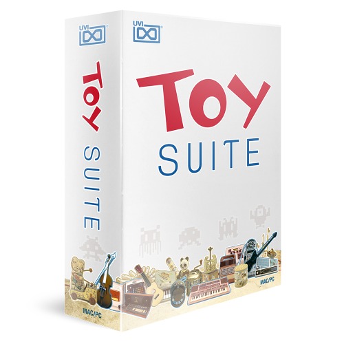 UVI Toy Suite / 370가지 이상의 사운드 장난감 악기 및 8-bit 신시사이저 컬렉션 / 정품
