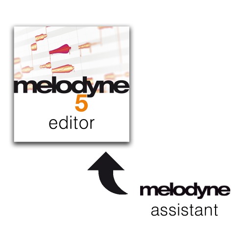 Celemony Melodyne 5 editor Upgrade from Melodyne assistant