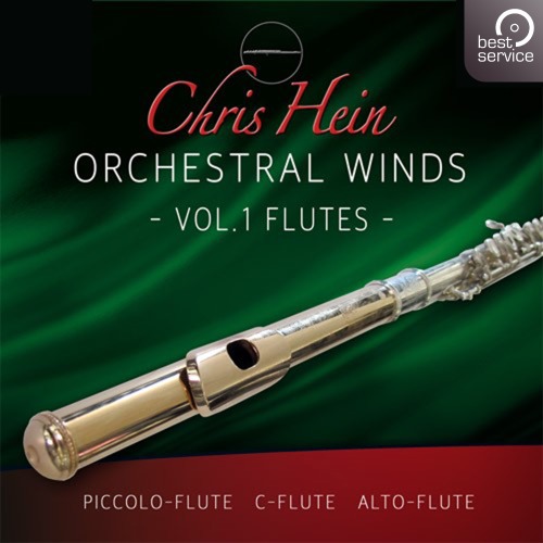 Best Service Chris Hein Winds Vol 1 - Flutes / 플룻 라이브러리 모음 / 정품 / 가상악기