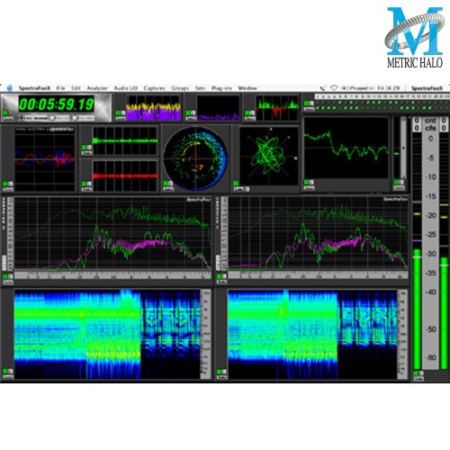 Metric Halo SpectraFoo Complete / MMacintosh 용 오디오 미터링 및 분석 + 룸 튜닝 플러그인 - Complete / 정품
