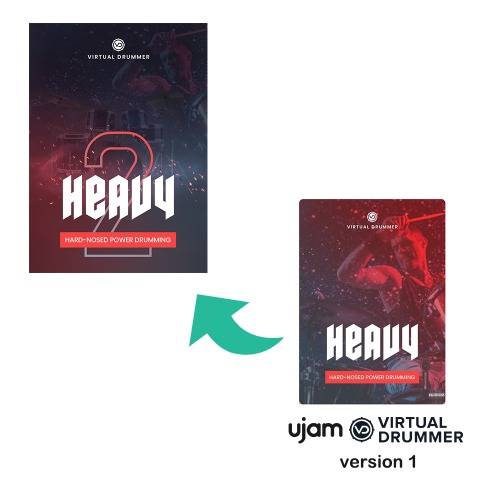 UJAM HEAVY V2 Upgrade From Heavy V1 / 버전1에서 버전2로 업그레이드하는 제품  / 정품