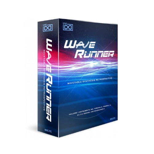 UVI WaveRunner / 7가지 악기 세트 소프트웨어 / 정품
