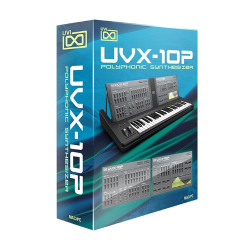 UVI UVX-10P / JX-10, MKS-70, JX-8P에서 영감을 얻어서 만든 신스 사운드 / 정품