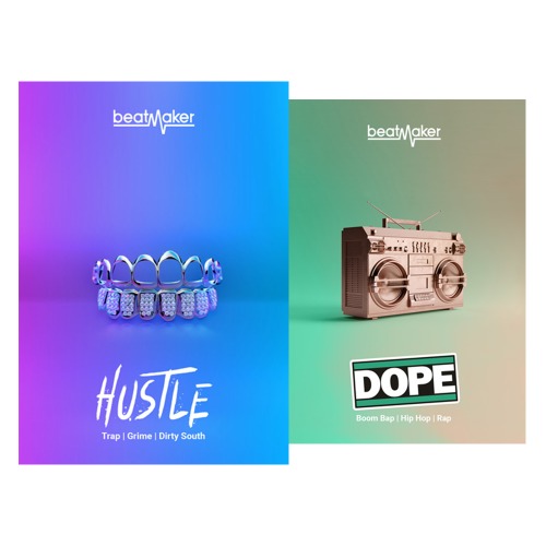 UJAM HipHop Bundle2 (HUSTLE, DOPE) / 힙합을위한 비트메이커 사운드 모음 / 정품