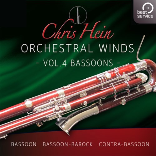 Best Service Chris Hein Winds Vol 4 - Bassoons / 바순 라이브러리 모음 / 정품 / 가상악기