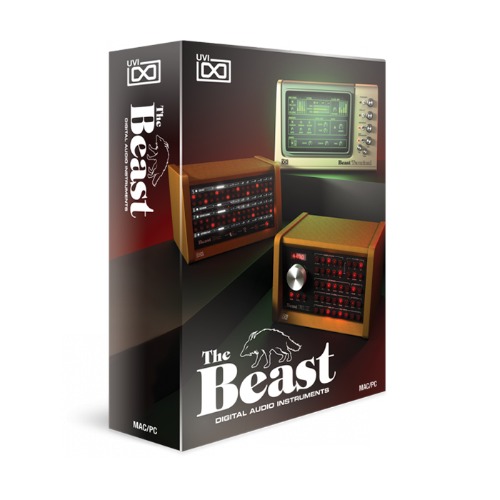 UVI The Beast / Beast FMII. Beast Terinal, Beast Box 기능이있는 소프트웨어 신디 번들 / 정품