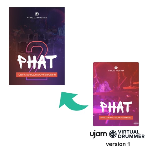UJAM PHAT V2 Upgrade From Phat V1 / 버전1에서 버전2로 업그레이드하는 제품  / 정품