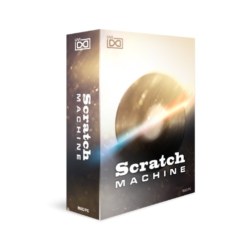 UVI Scratch Machine / 보컬, break beats 및 Speak &#039;n&#039; Spell 샘플 레코드 스크래치 라이브러리 / 정품