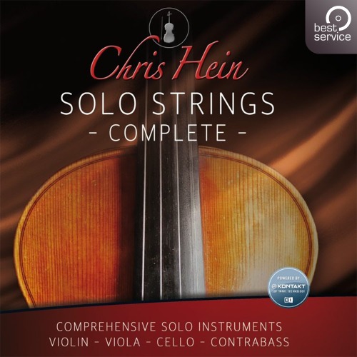 Best Service Chris Hein Solo Strings Complete / 솔로 스트링 악기 라이브러리 모음 / 정품 / 가상악기