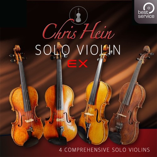 Best Service Chris Hein Solo Violin EXtended / 4개의 솔로 바이올린 악기 라이브러리 모음 / 정품 / 가상악기
