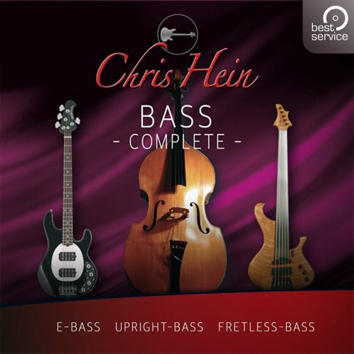 Best Service Chris Hein Bass / 6개의 뛰어난 베이스 악기 및 샘플 / 정품 / 가상악기
