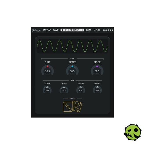 Krotos Audio Simple Concept / Krotos의 Concept synth로 구동되는 사용하기 쉬운 소프트 신디사이저 / 크로토스 / 정품