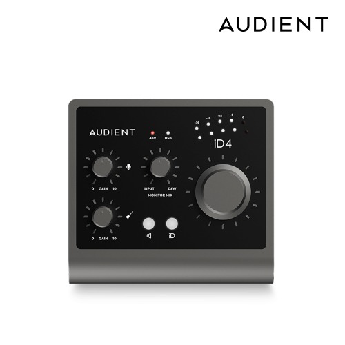 Audient ID4 MKII |오디언트 iD4 MK2 아이디4 MKII 오디오 인터페이스