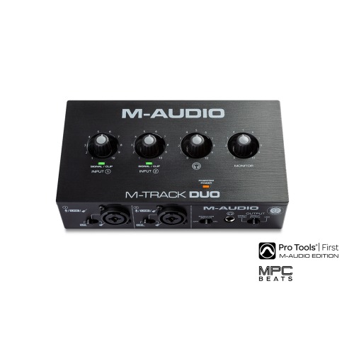M-Audio M-Track Duo / 채널 USB 오디오 인터페이스 / 엠오디오 / 정품 / 미디
