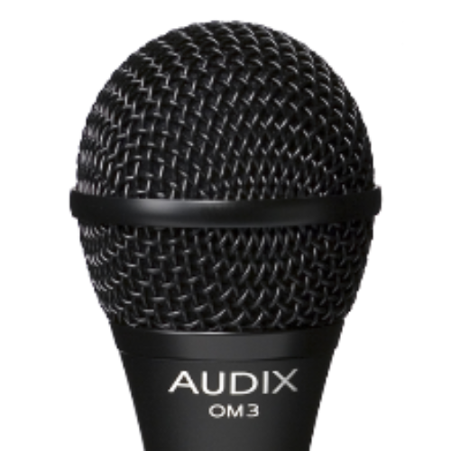 AUDIX OM3S 오딕스 다이나믹 보컬 마이크 스위치 / 부밍과 핸들링 노이즈에 강한 프로 보컬 마이크 / 정품