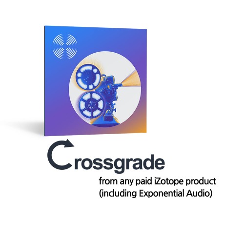 iZotope RX 9 Standard Crossgrade from any paid iZotope product  | RX 9 크로스 그레이드 업그레이드 | 정품